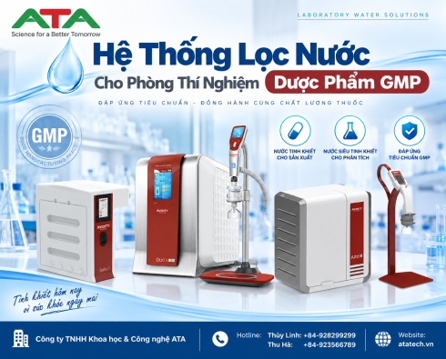 Hệ Thống Lọc Nước Cho Phòng Thí Nghiệm Dược Phẩm GMP | ATATECH